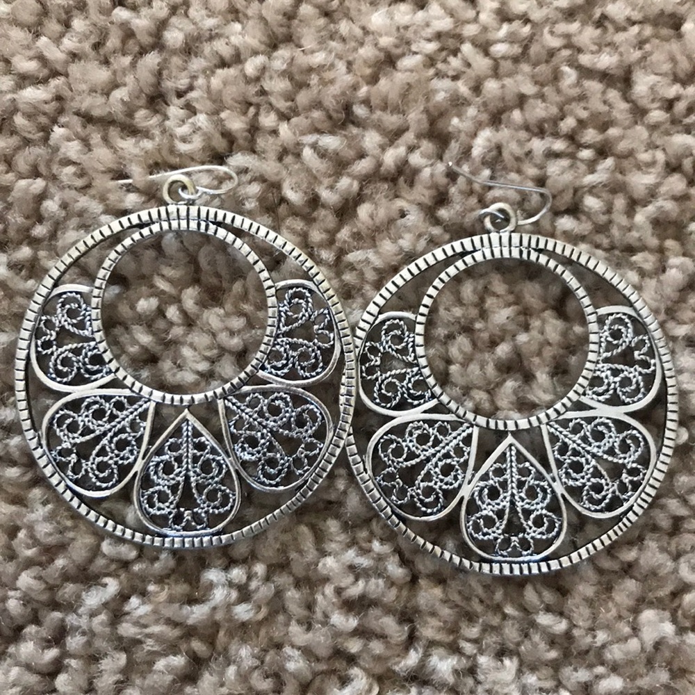 Hoop earrings